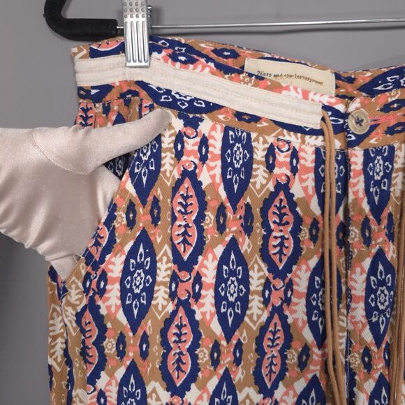 Anthropologie Pilcro and the Letterpress Size 30 Paz Ikat Joggers Pants Rayon - Picture 12 of 16